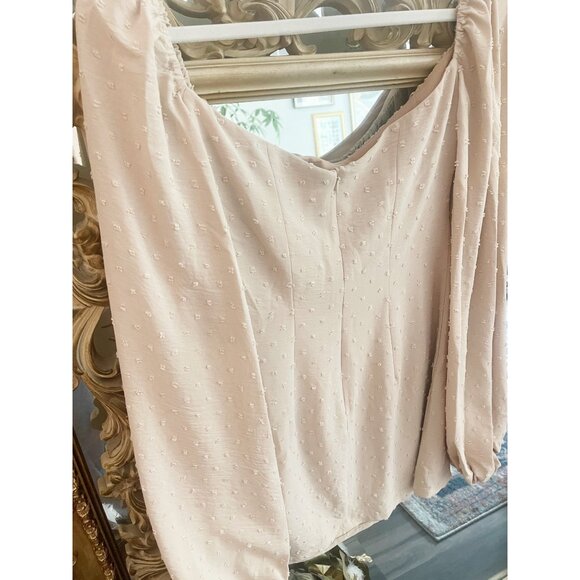 Rumer NWT Camille Mini Dress Sz XS Nude - Picture 8 of 10